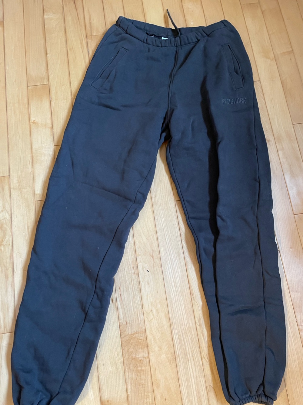 Gymshark Dark Grey Joggers with Tapered Ankles